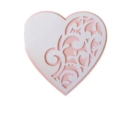 Corazón calado para decoración